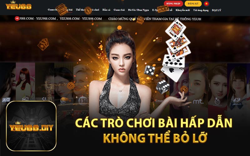 Các Trò Chơi Bài Hấp Dẫn Không Thể Bỏ Lỡ